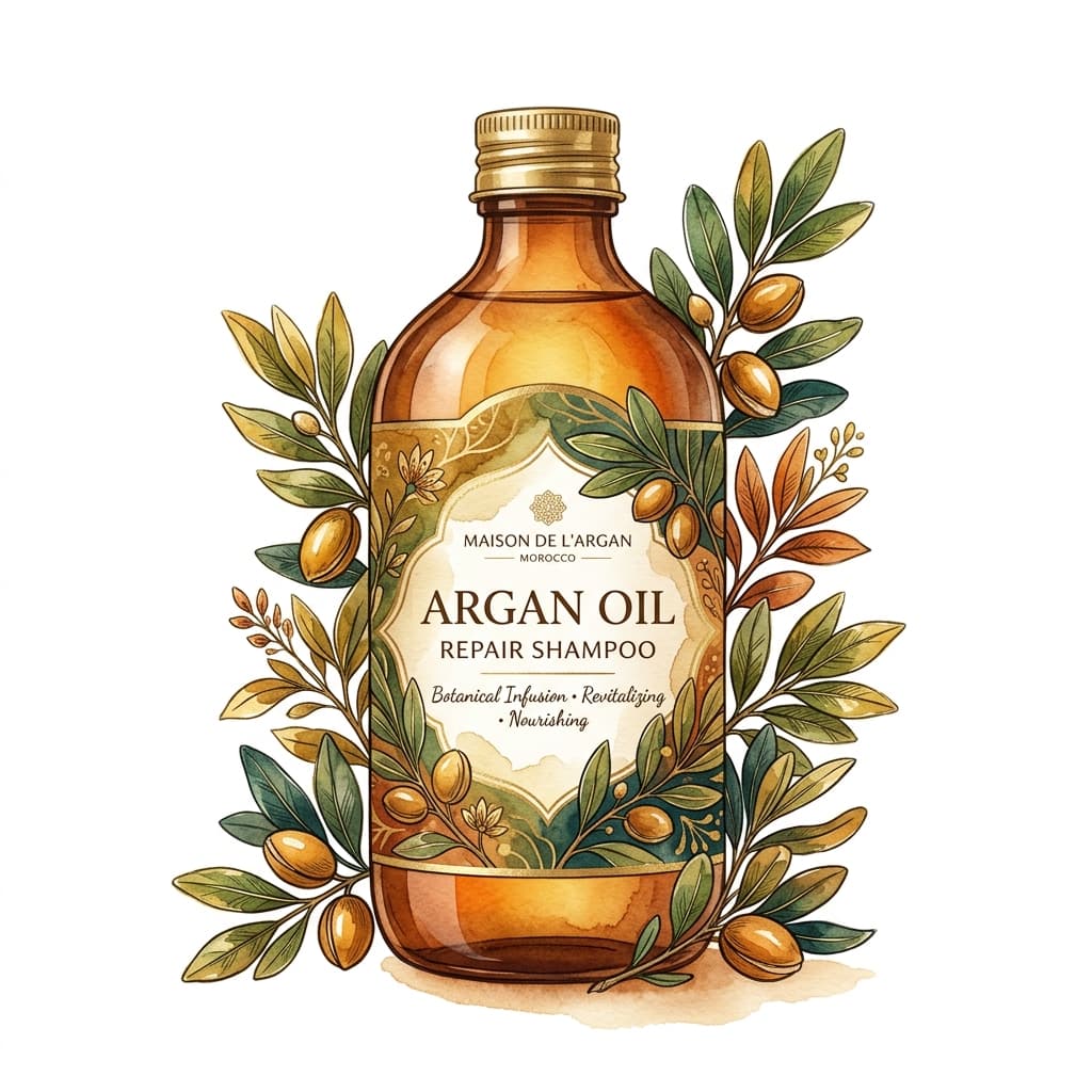 Argan & Keratin Repair Shampoo